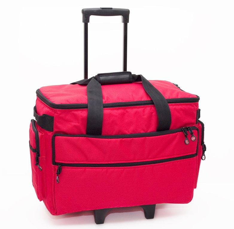 Bluefig roller bag in red TB19 Bluefig roller bag in red TB19